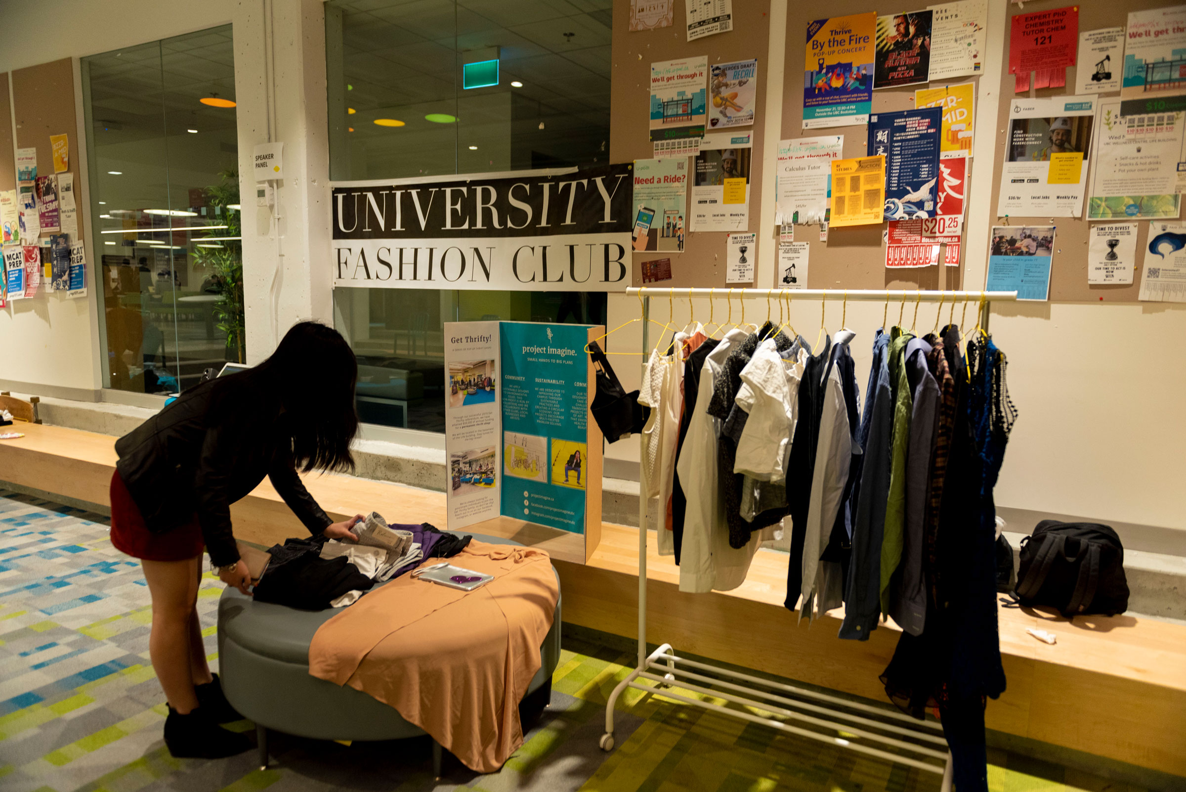 Fashion club gathering photographed by Annora Zheng