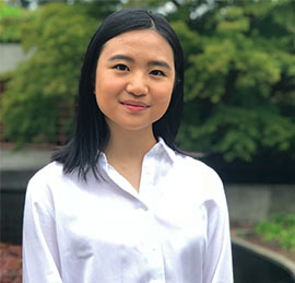Headshot of Michelle Lam, fifth-year UBC Arts student