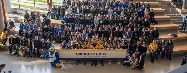 Blue and Gold campaign announcement