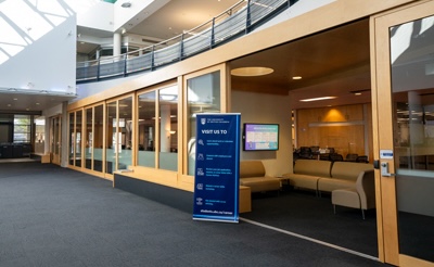 Entrance to the Career Centre