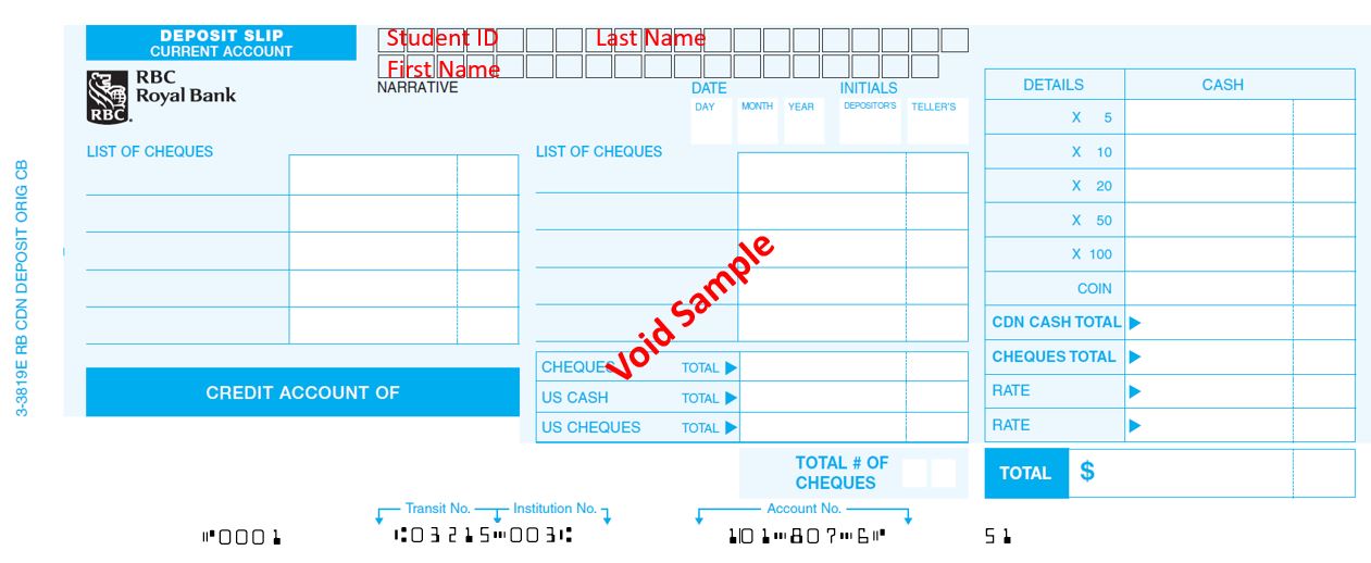 paying by cheque